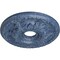 Ekena Millwork Granada Ceiling Medallion (Canopies up to 6 5/8"), 18"OD x 3 1/2"ID x 2 1/2"P, Americana Crackle CM18GAAMC - alternate 3